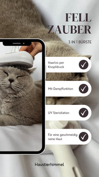 Fellzauber 3 in 1 Bürste